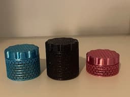 InSpool Dessicant Container for 2mm + beads. 3 Sizes 3d model