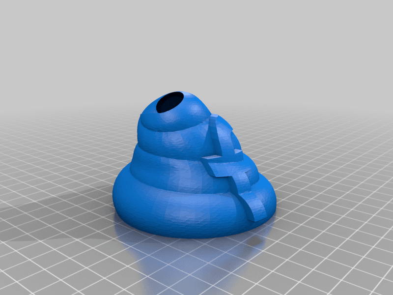 facebook sculpture 3d model