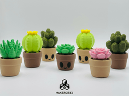Succulent Clickers 3d model