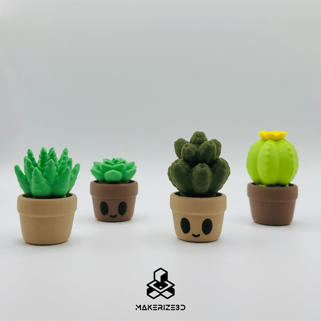 Succulent Clickers 3d model