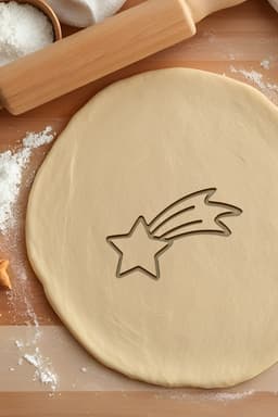 Star Cookie Cutter, Biscuit Cutter 3d model