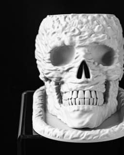 Skull Planter Pot by MODERN MACHINE 3d model