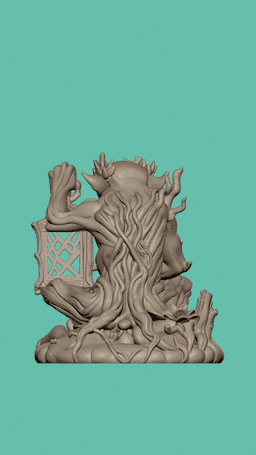 VANA-JYOTI: THE ETERNAL LANTERN SAGE 3d model