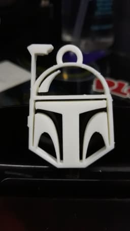 Boba Fett Keychain.stl 3d model