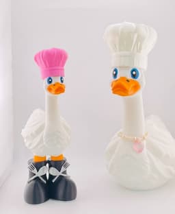 Chef Goose Gear for Porch Goose 3d model