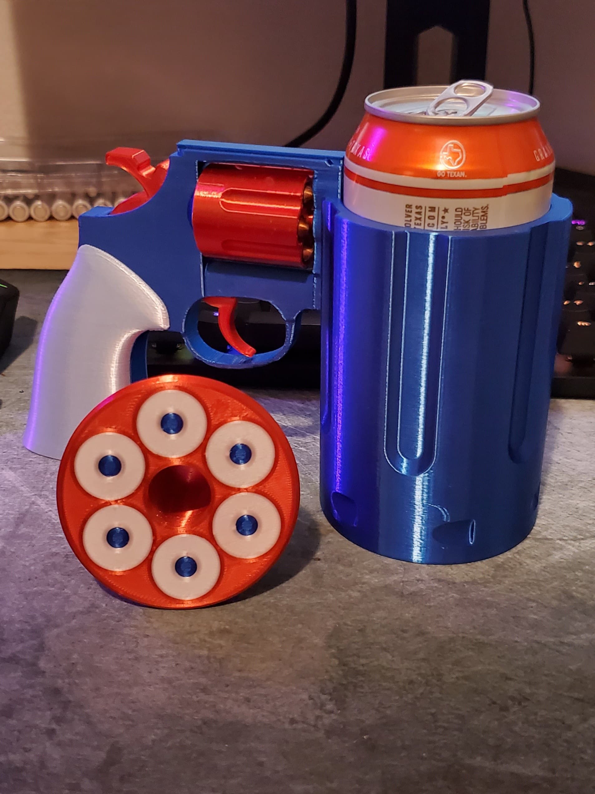 12oz Revolver Can Cup Remix 3d model