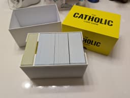 The Catholic Card Game Box Insert 3d model