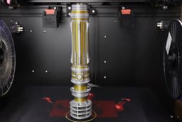 Leia's Dual Extrusion Collapsing Lightsaber 3d model