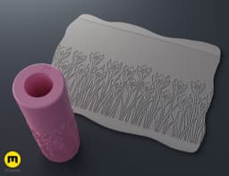 Texture Rollers - Spring #3 3d model