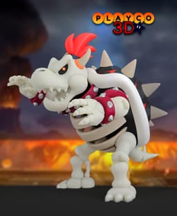 Dry Bowser 3d model