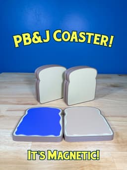 Sandwich Coasters! 3d model