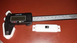 LED strip touch-free switch housing 3d model