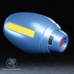 Mega Man Blaster 3D Printer STL File 3d model