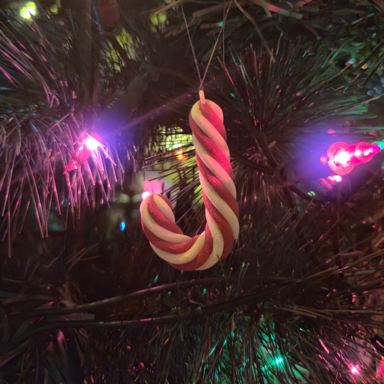 Candy Cane ornamet decoration 3d model