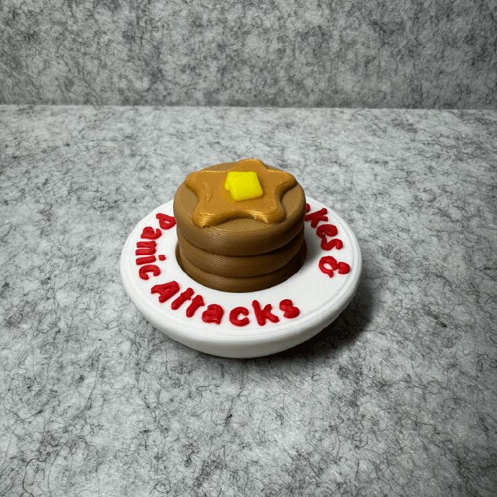 Pancakes & Panic Attacks Clicker 3d model