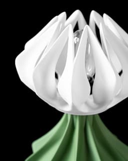 Bloom Table Lamp by MODERN MACHINE 3d model