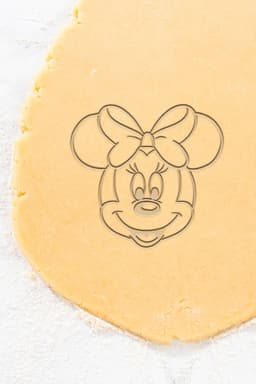 Minnie Cookie Cutter, Biscuit Cutter 3d model