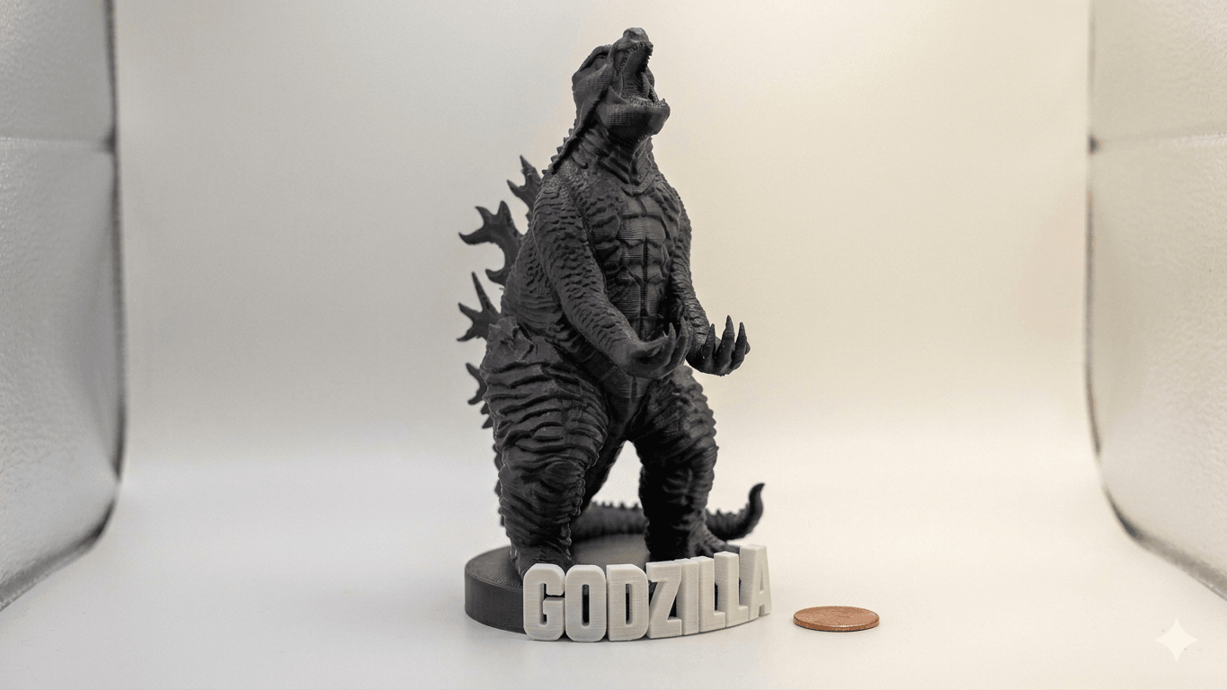 Godzilla Controller Holder 3d model