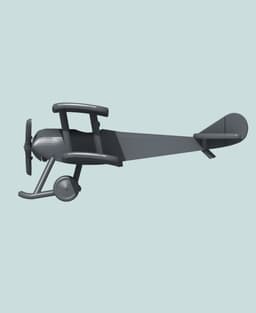 1:144 Sopwith Tabloid 3d model