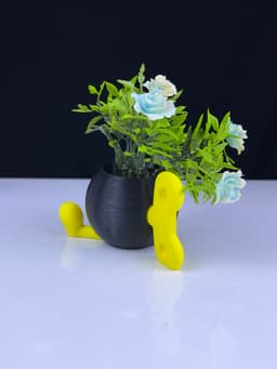 Bob-omb planter - Multipart 3d model