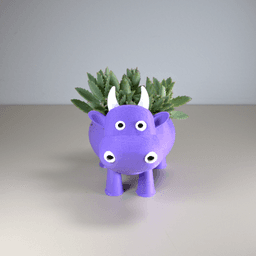 Cow Planter 3d model