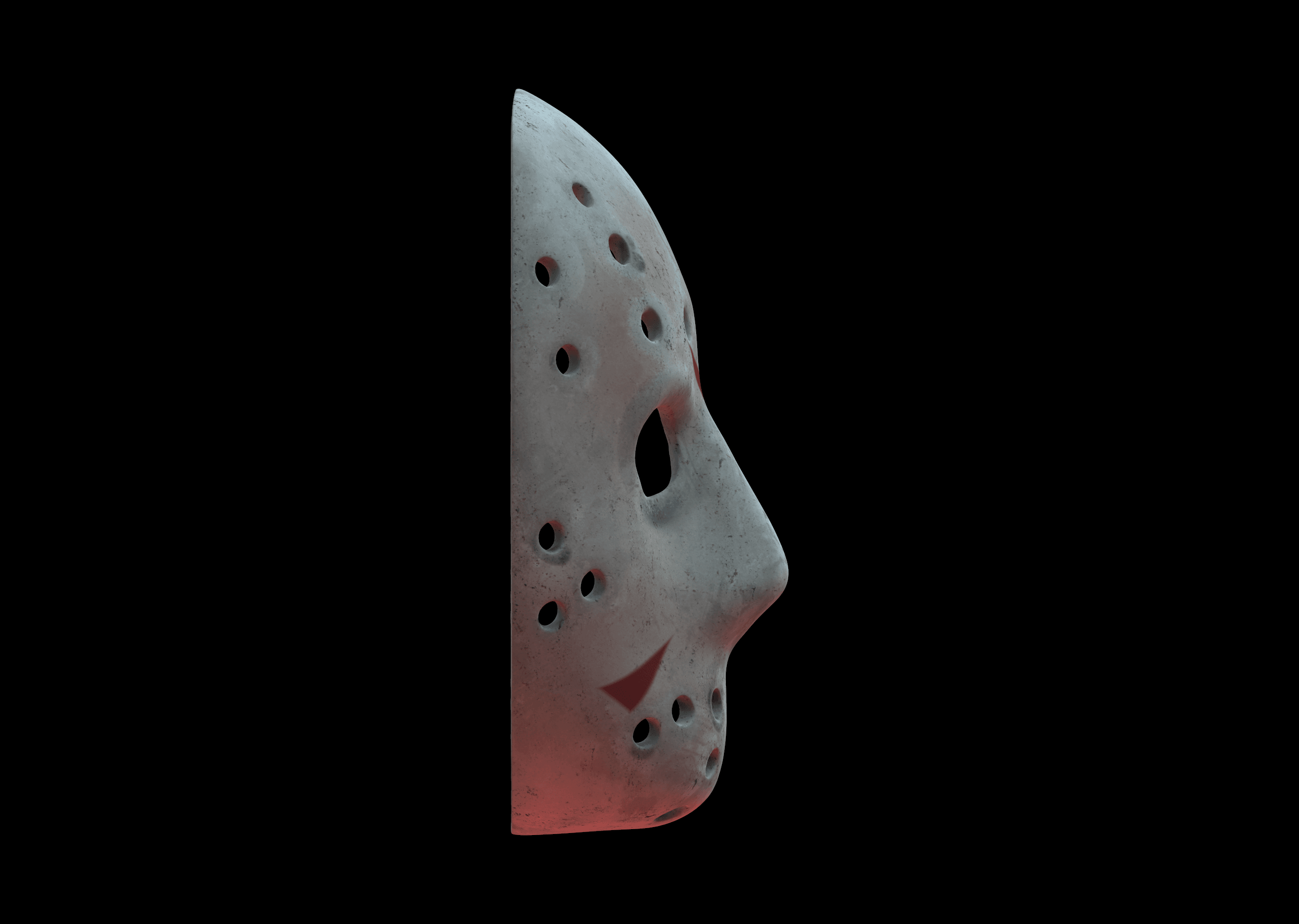 Jason Voorhees Mask 3d model