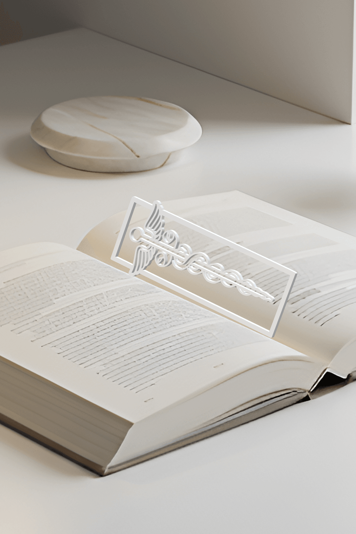 Bookmark, Gift Idea 3d model