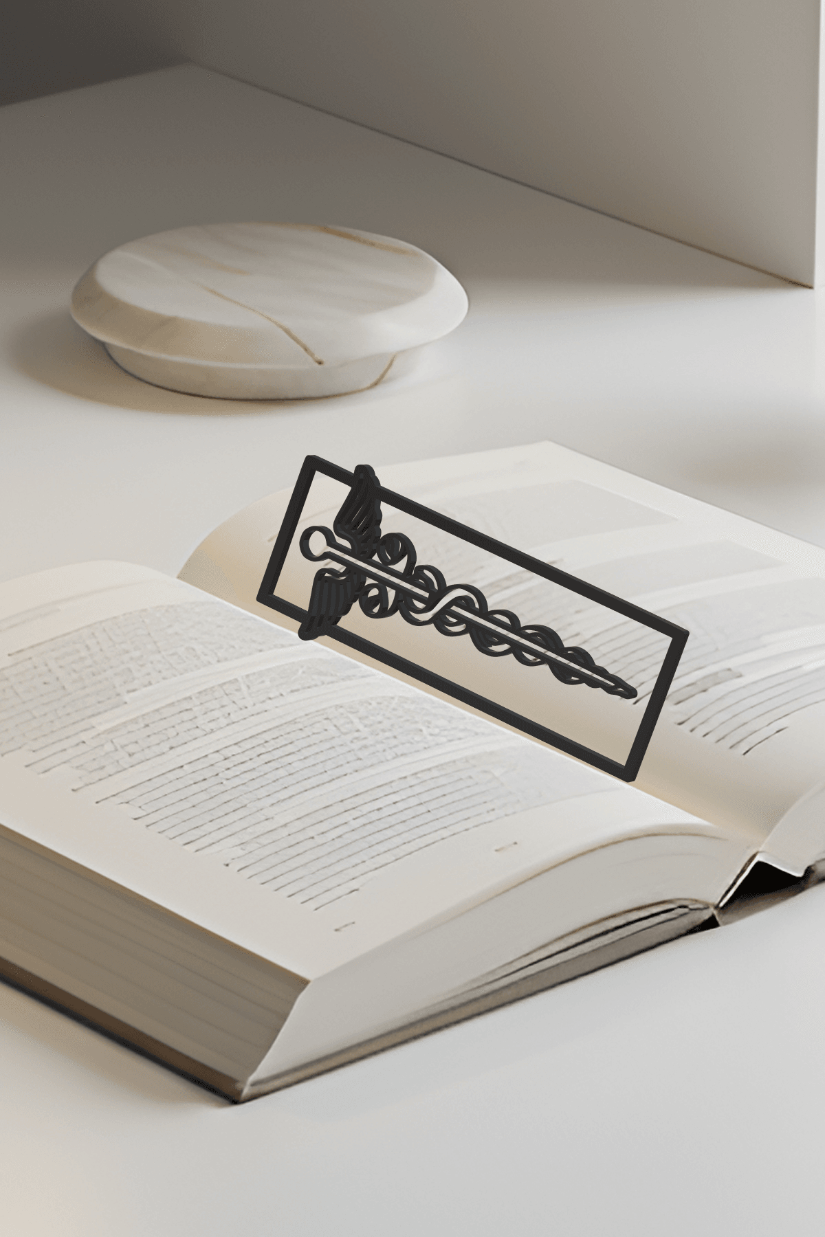 Bookmark, Gift Idea 3d model