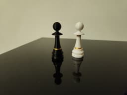 Large Chess Pawn with fashion accessories 3d model