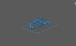 BMW - E36 Compact Wall Art 3d model