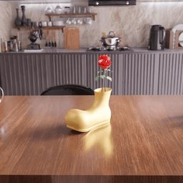 Cartoon Boot Planter / Pot / Vase 3d model