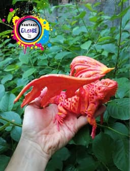 Flexi Martian Iguana!/lizard 3d model