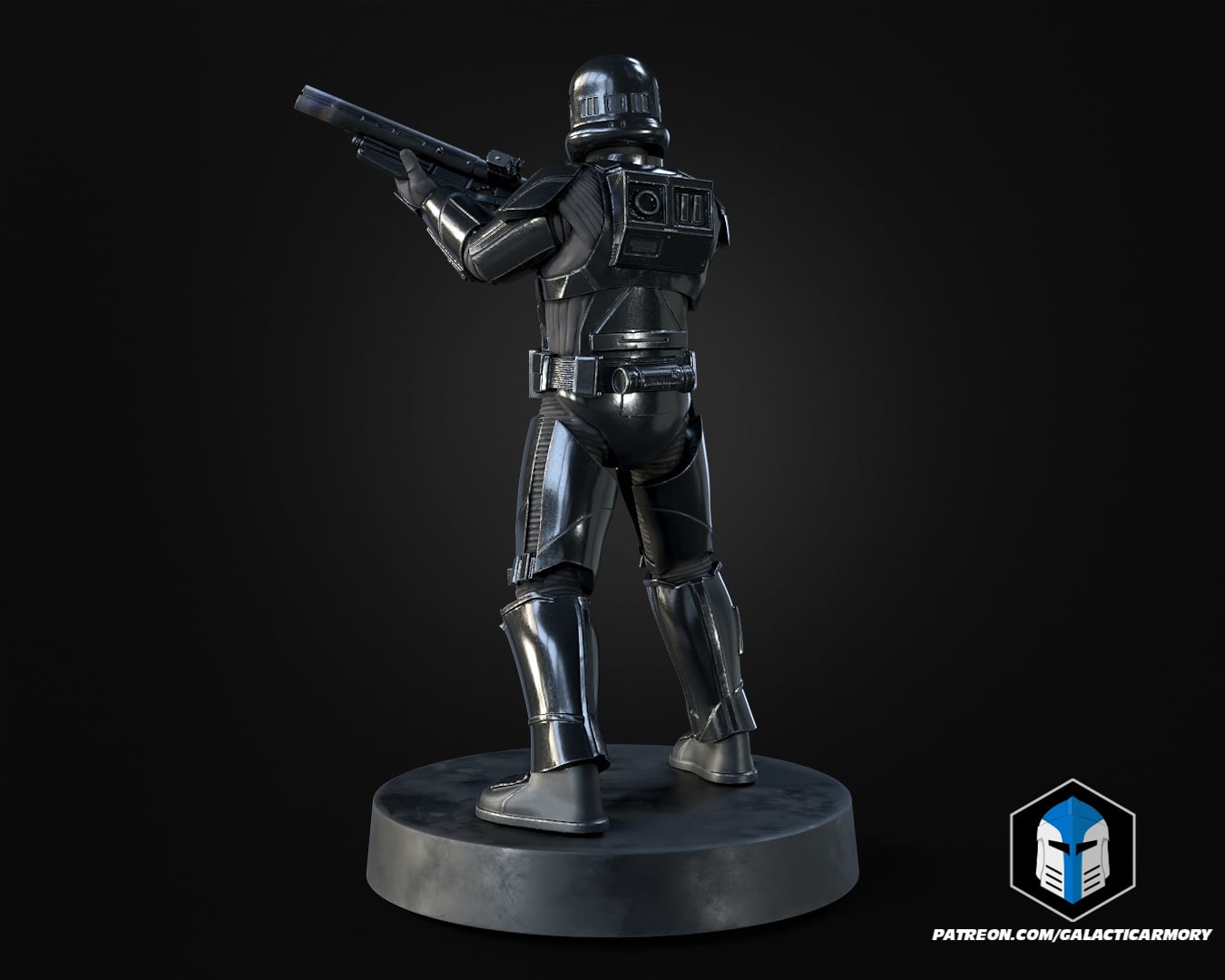 Death Trooper Miniature 3d model