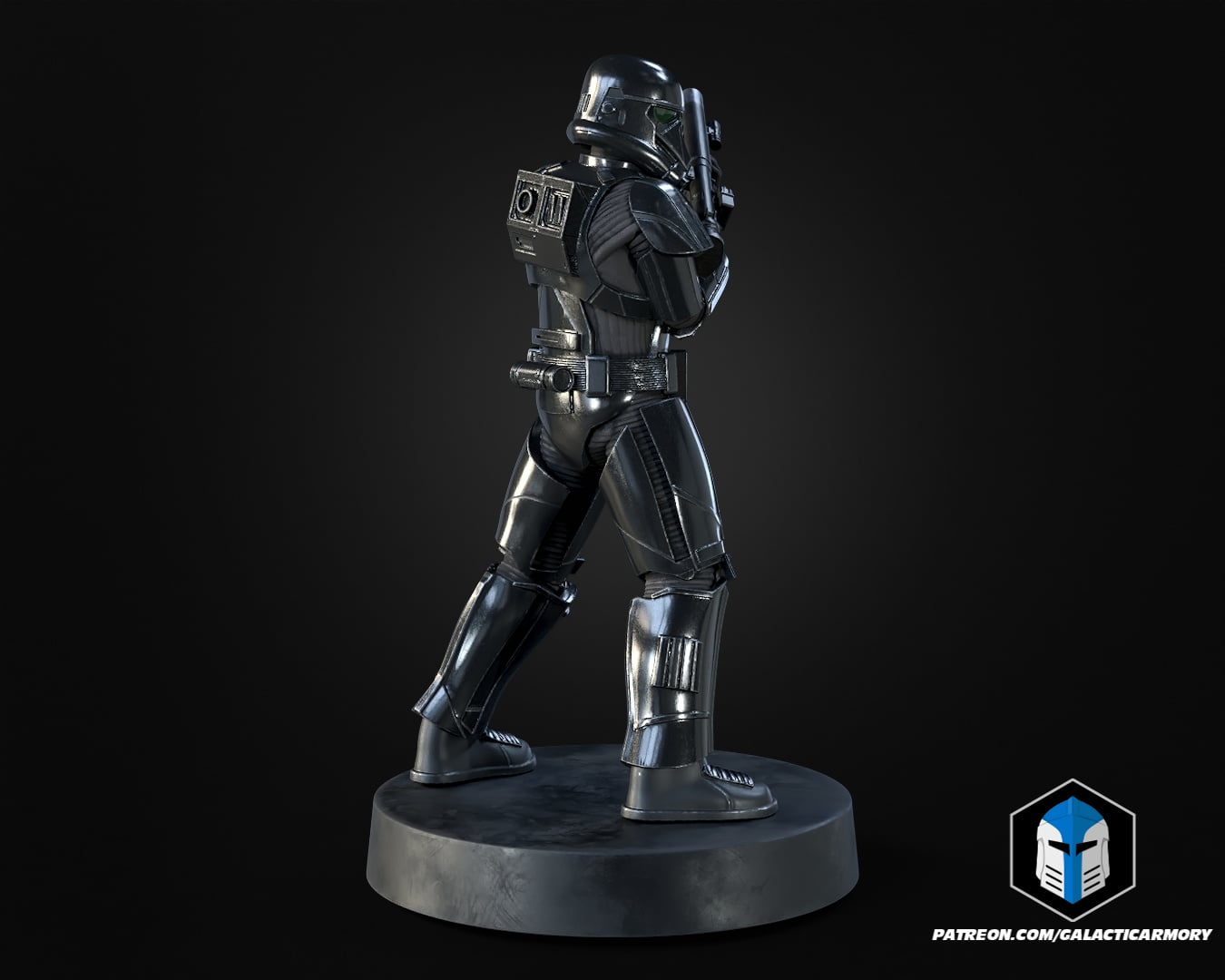 Death Trooper Miniature 3d model