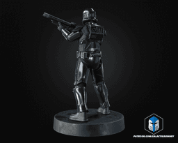 Death Trooper Miniature 3d model