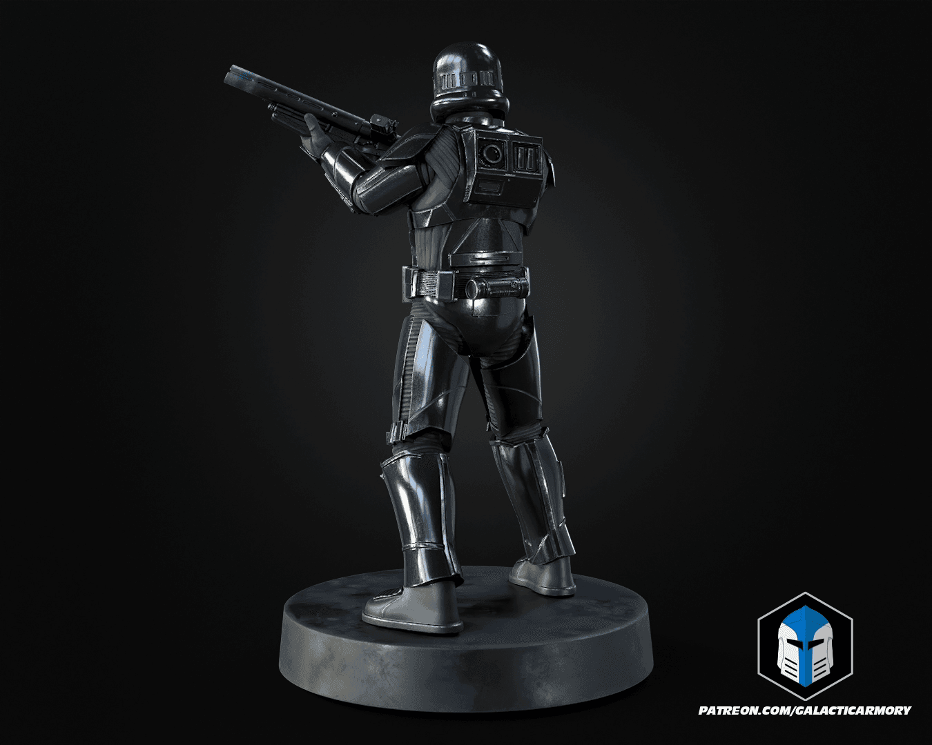 Death Trooper Miniature 3d model