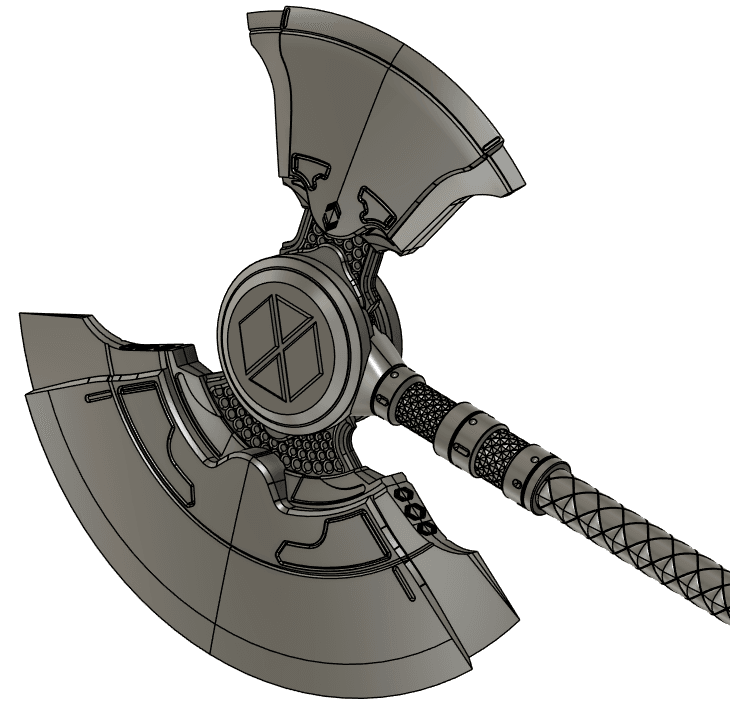 Twilight Arsenal Axe 3d model