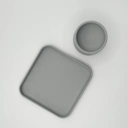 Egg Cup with Coaster 3d model
