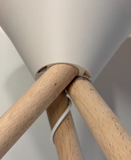 PIVOT Lamp - Wood Dowel Table Lamp 3d model