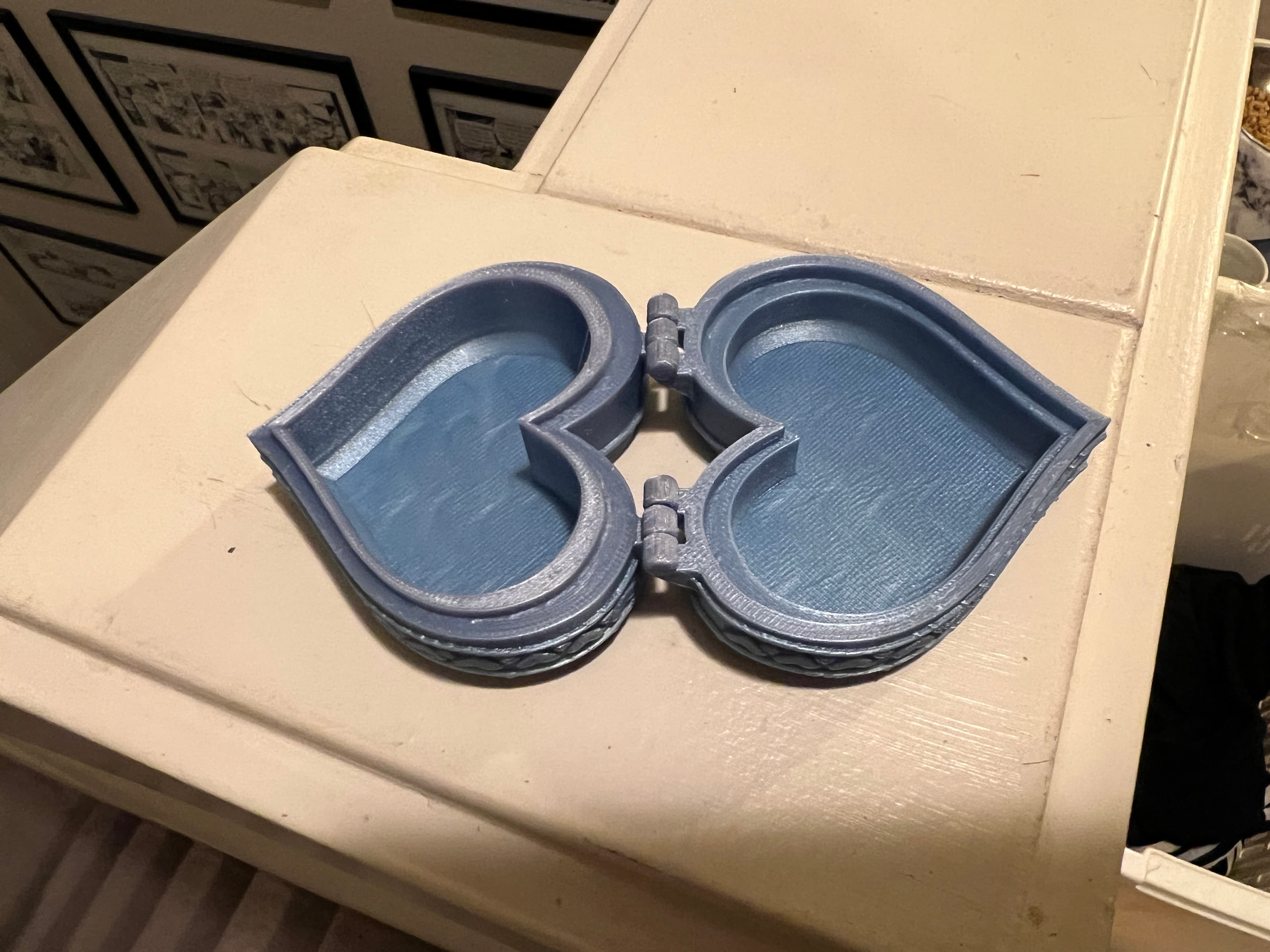 Printed perfectly at .2 layer height in Protopasta Nebula Silver Silk