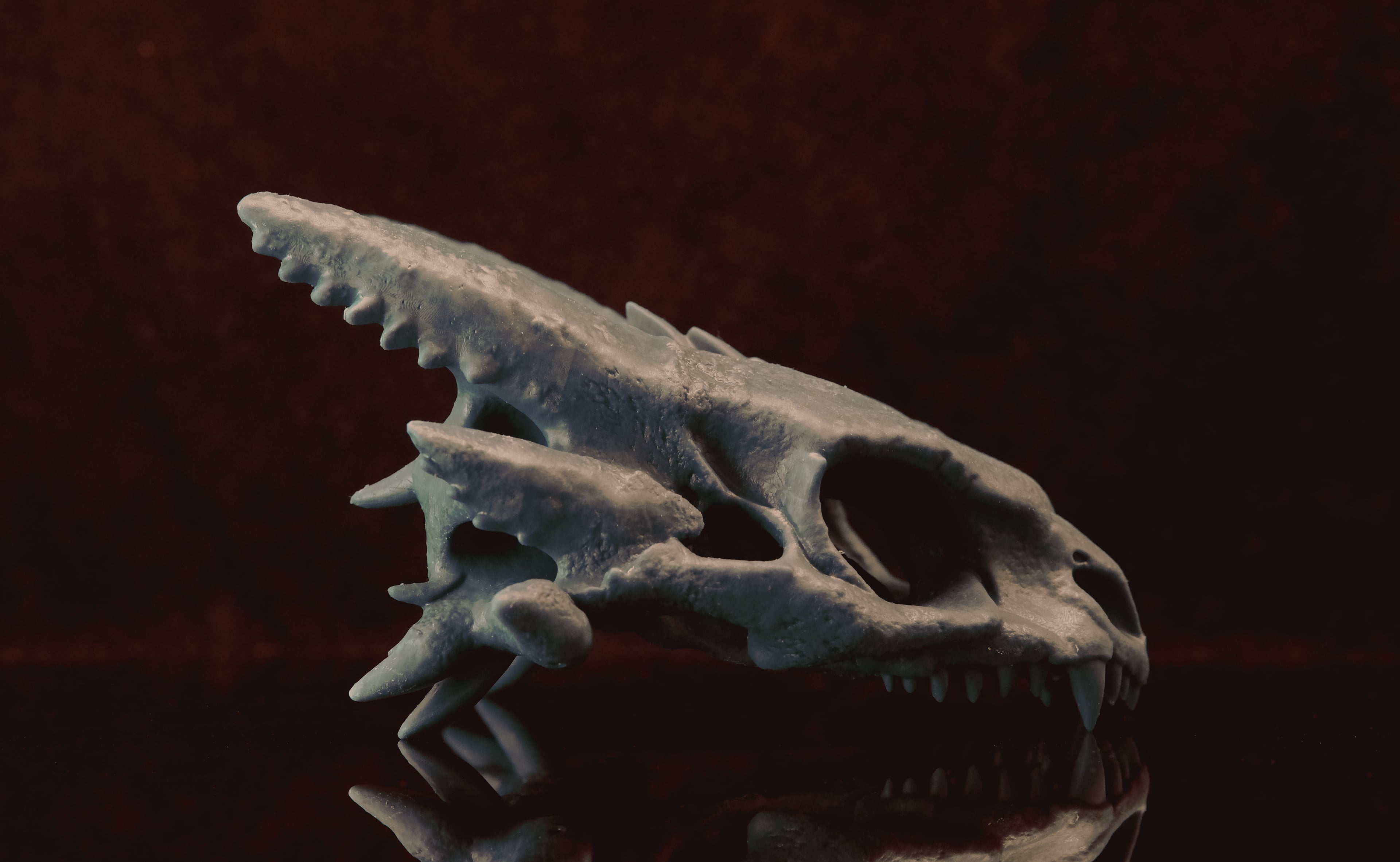 Toothless Skull (Pre Supported) 3d model