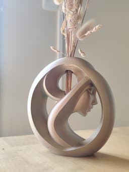 Modern Woman Vase 3d model