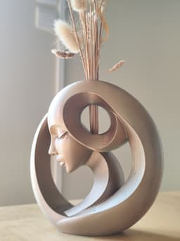 Modern Woman Vase 3d model
