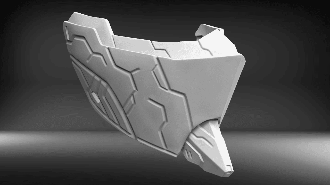 Mecha MaskV2 3d model