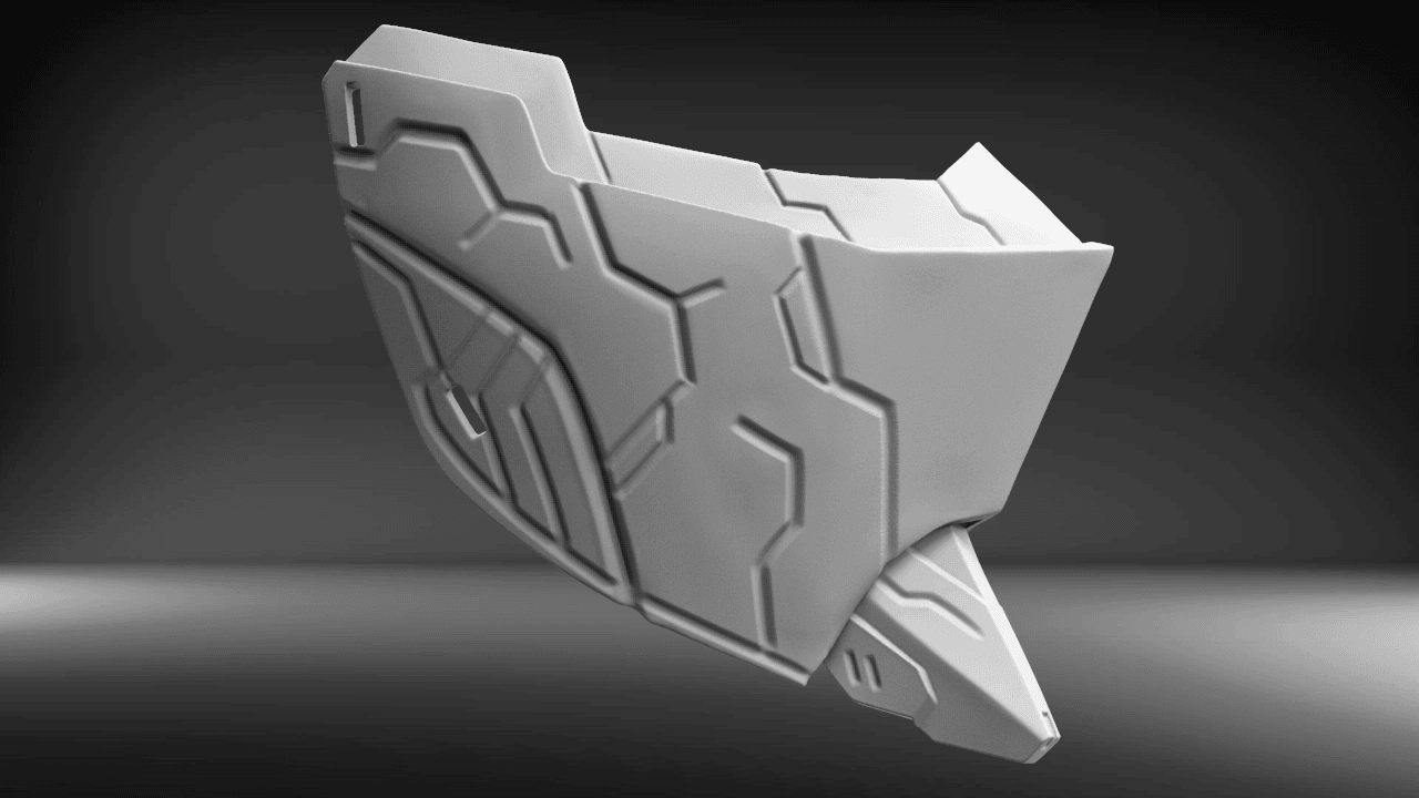Mecha MaskV2 3d model