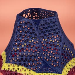 Wireframe Flint Vase 3d model