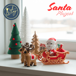 Santa Playset 3d model