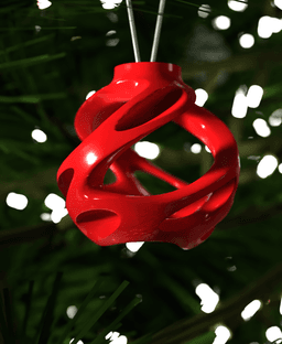Christmas Ornament Twinkle Twists 002 3d model