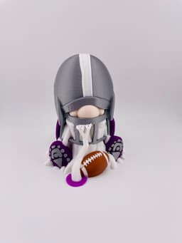 Football Helmet Gnome 3d model