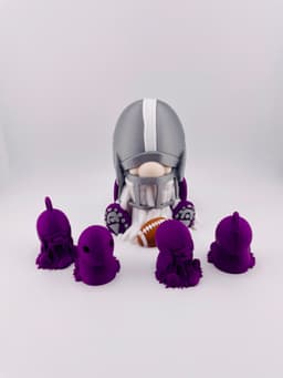 Football Helmet Gnome 3d model